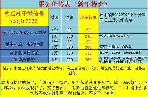 淘宝店铺刷粉,淘宝店铺刷粉的利弊分析!