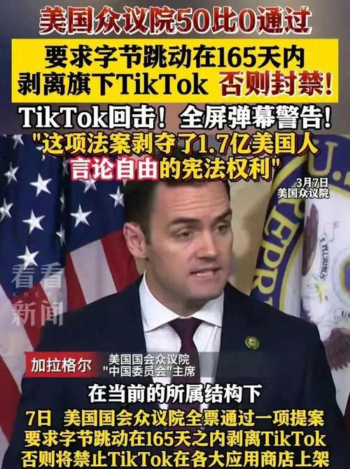 评论美国封禁tiktok,美国封禁TikTok：一场科技与政治的博弈!